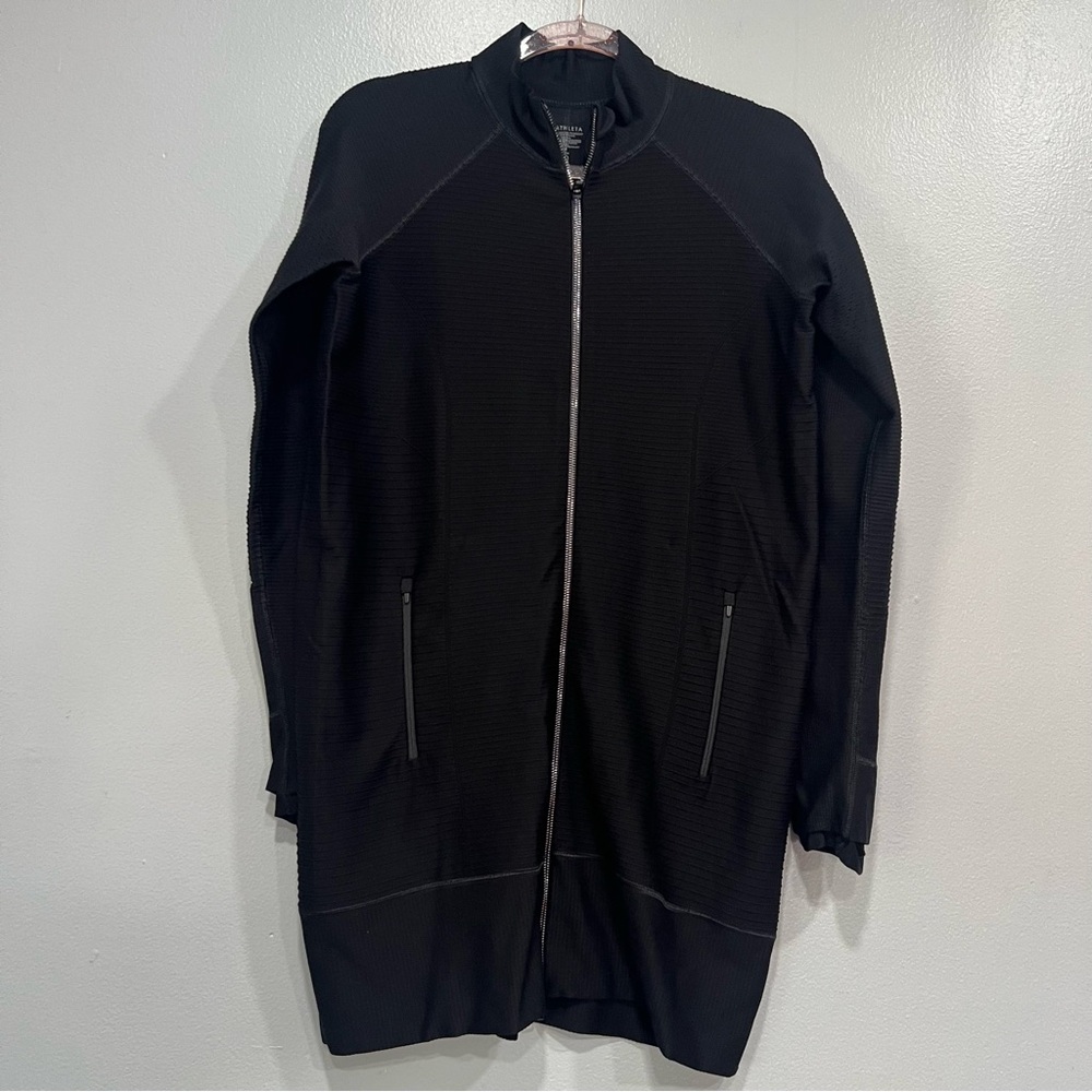 Athleta Rye Lightweight Full Zip Jacket Size M - image 3